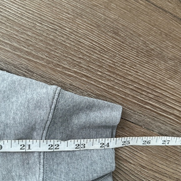 Allsaints Womens sz L Deecie Mix Raglan Sweatshirt in Gray - Picture 5 of 6